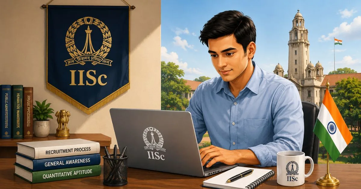 IISc Administrative Assistant Recruitment 2026 Notification Out: Apply Online for 34 Posts