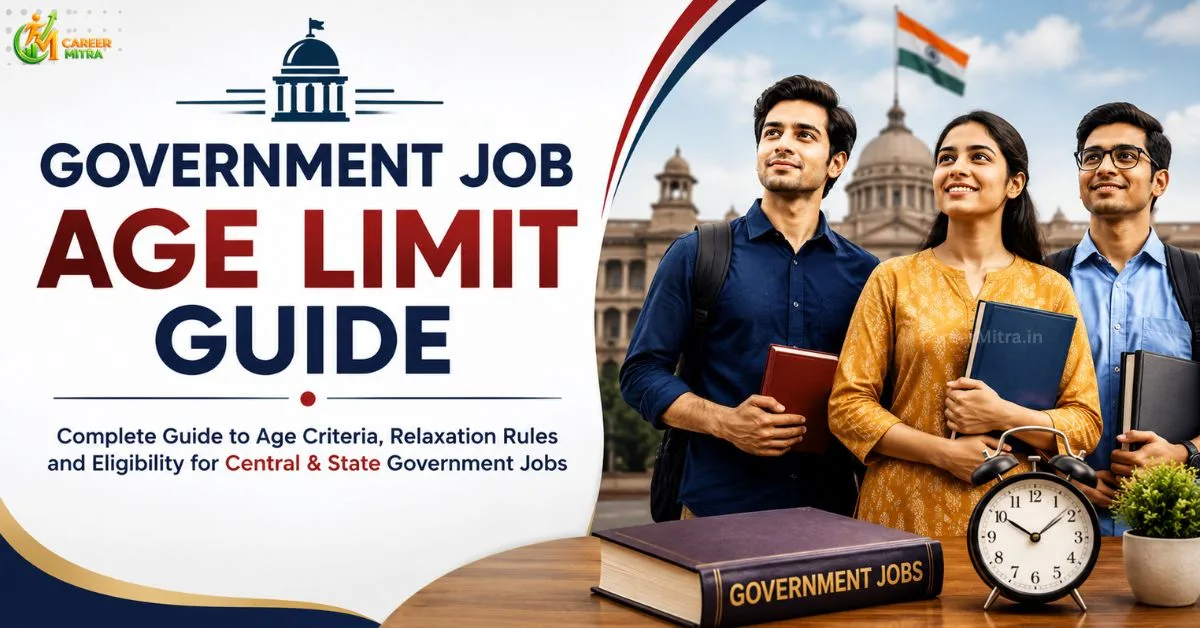 Government Job Age Limit in India 2026: Minimum & Maximum Age Limit Explained