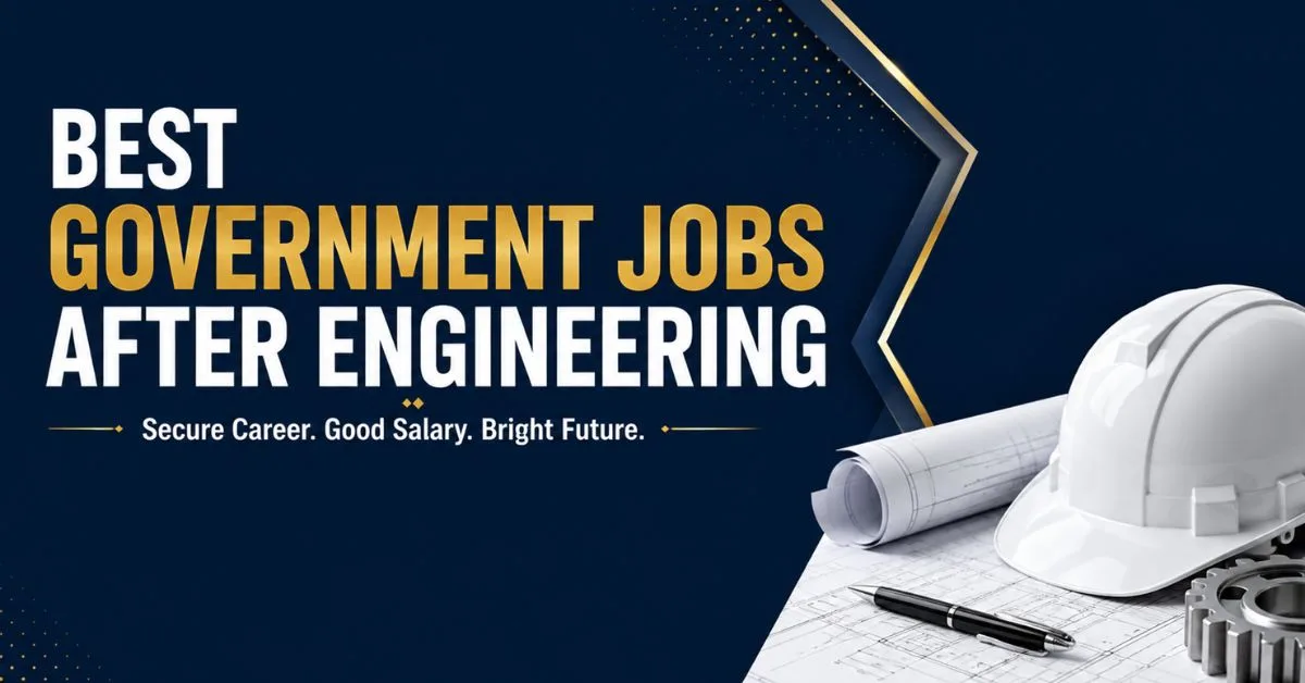 Best Government Jobs After Engineering (B.Tech/B.E.)